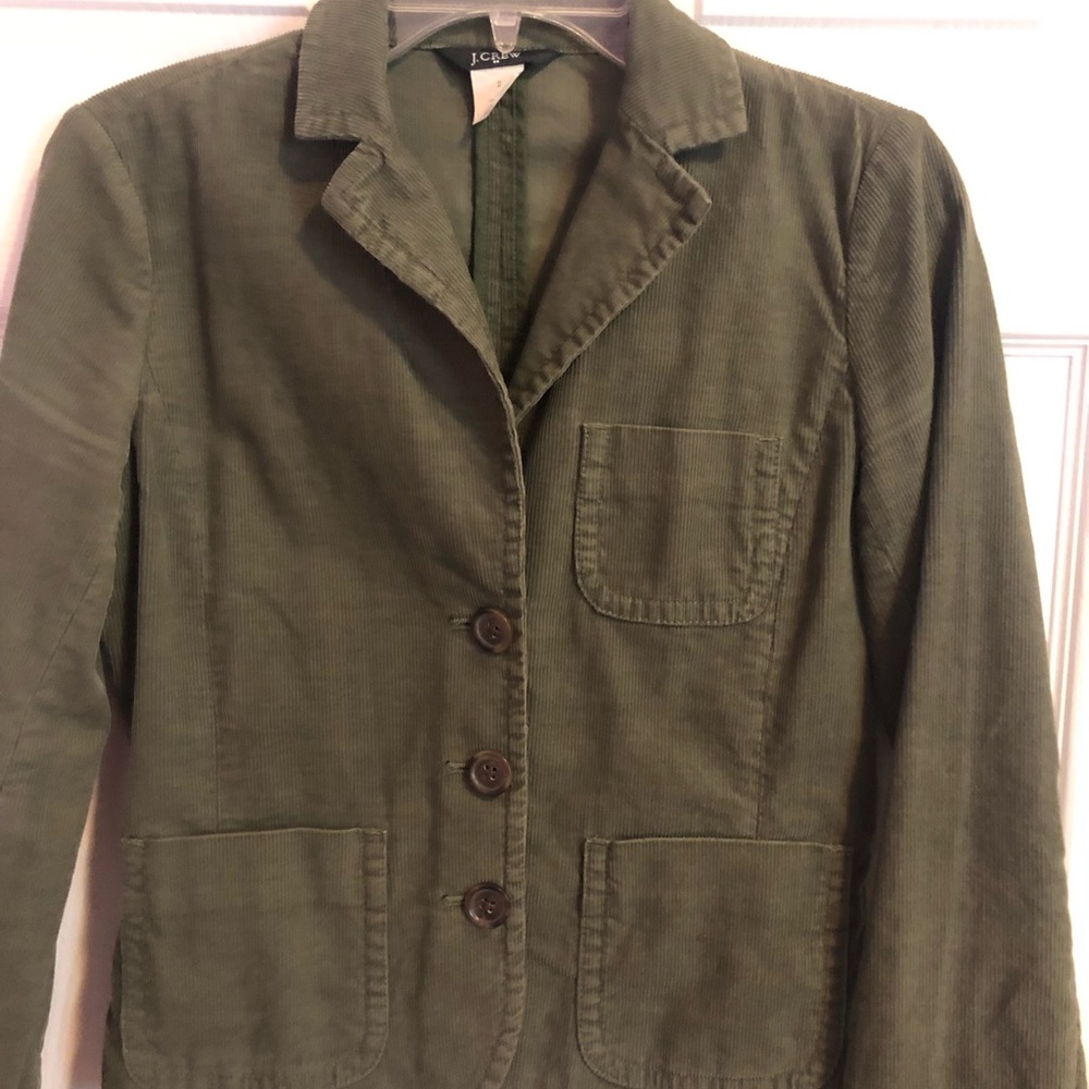 J. Crew cropped jacket.